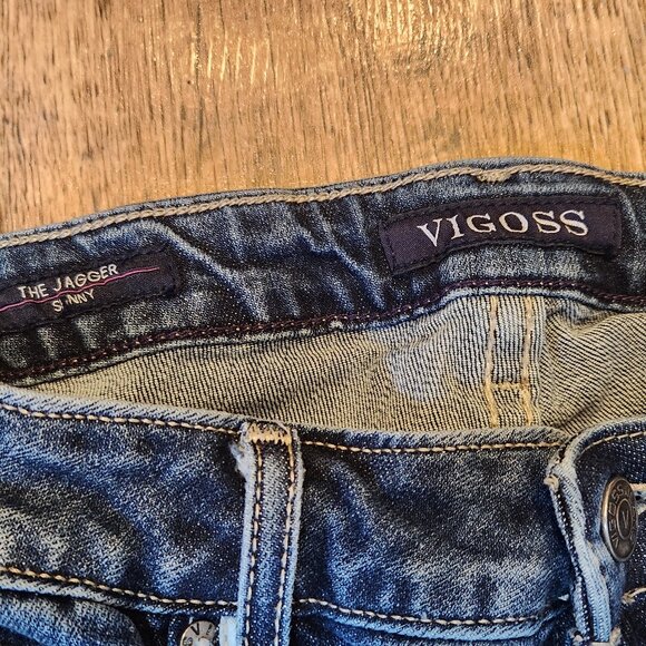 VIGOSS The Jagger Skinny Jeans - Sz 27 - Picture 6 of 7
